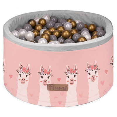  Personalisierte Bällebad Baby Bällepool Kinder mit 200 Bällebad Bälle Lamas