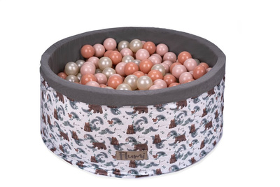 Bällebad Bälle Weiß + Bären