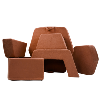 Personalisierter faltbarer Kinder - beige