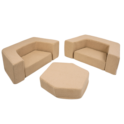Personalisierter faltbarer Kinder - beige