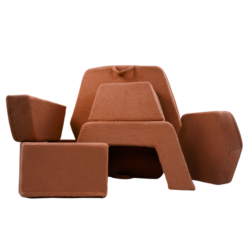 Personalisierter faltbarer Kinder - beige