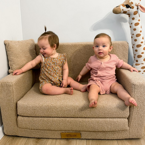 Personalisierter faltbarer Kinder - beige