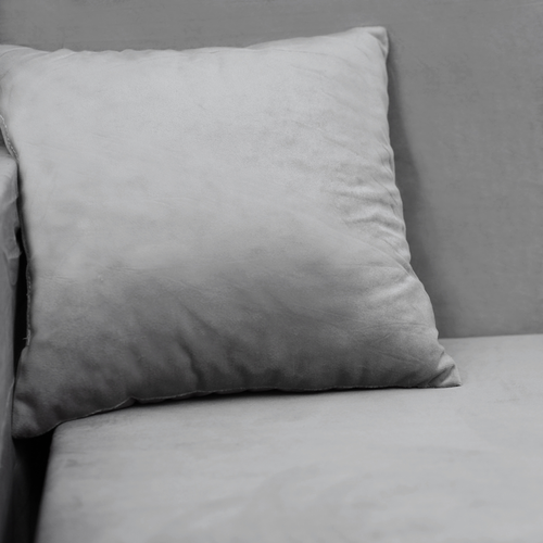 Personalisierte klappbare Kinderliege grau