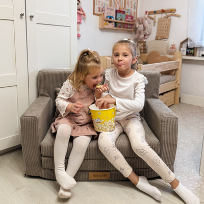 Personalisierter faltbarer Kinder - beige