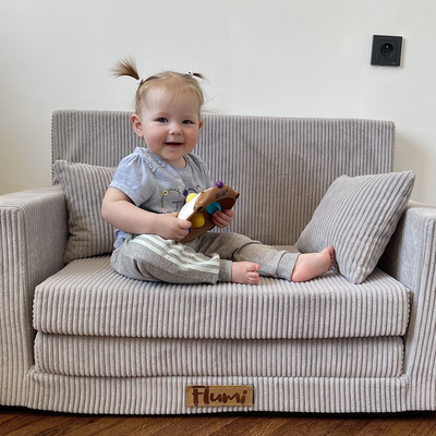 Personalisierter faltbarer Kinder - beige
