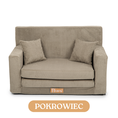 Personalisierter faltbarer Kinder - beige