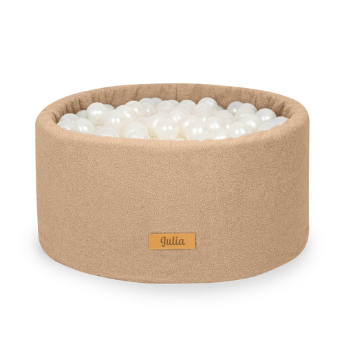 Bällebad Bälle / Dunkelbeige Teddy