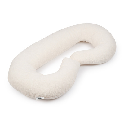Umstandskissen Typ C - Teddy Kollektion - hellbeige