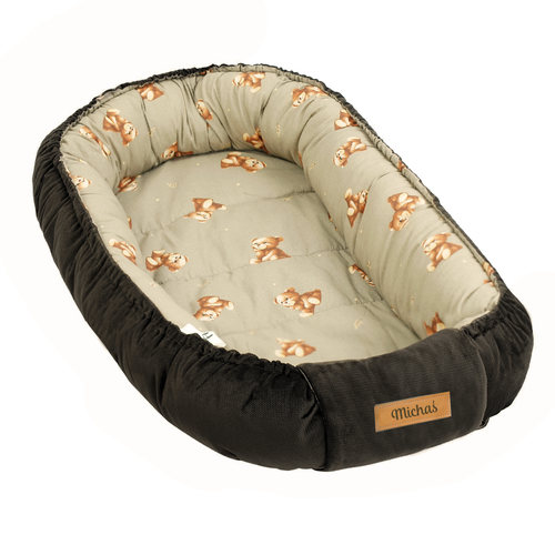 Personalisierter faltbarer Kinder - beige