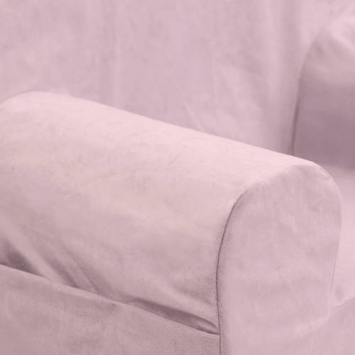 Personalisierte Schaumstoff Sessel für Kinder Pulver rosa