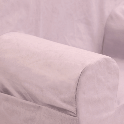 Personalisierte Schaumstoff Sessel für Kinder Pulver rosa