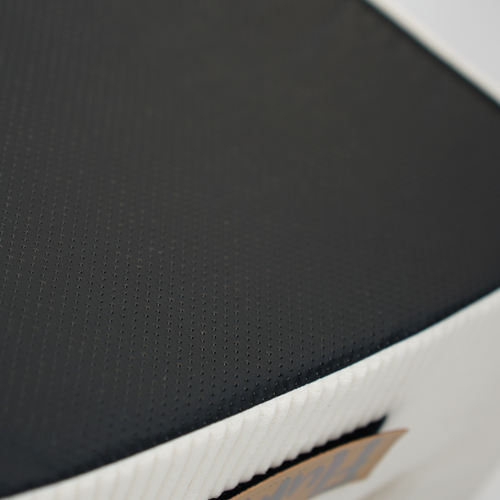 Personalisierter Schaumstoffsessel für Kinder beige Stoff Kord