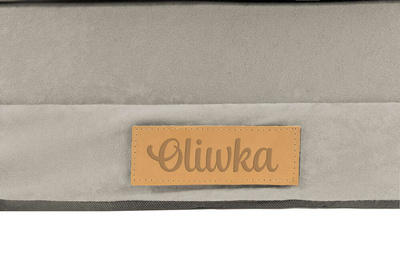 Personalisierte faltbare Kindercouch mit Fuchsmuster