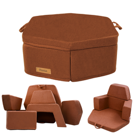 Personalisierter faltbarer Kinder - beige