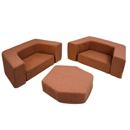 Personalisierter faltbarer Kinder - beige