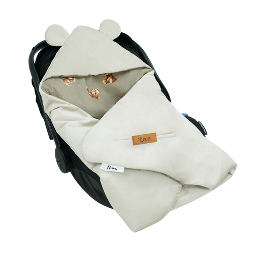 Personalisierter faltbarer Kinder - beige