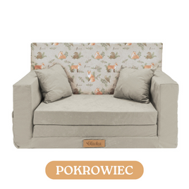 Personalisierter faltbarer Kinder - beige