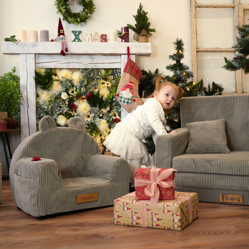 Personalisierter faltbarer Kinder - beige