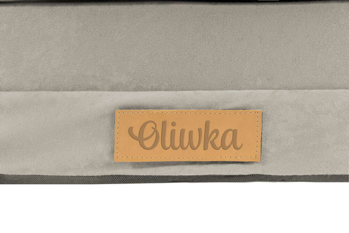 Personalisierte faltbare Kindercouch mit Fuchsmuster