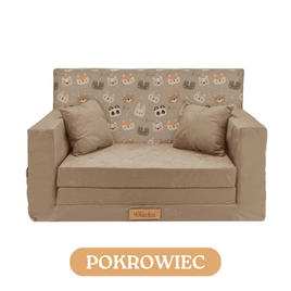Personalisierter faltbarer Kinder - beige